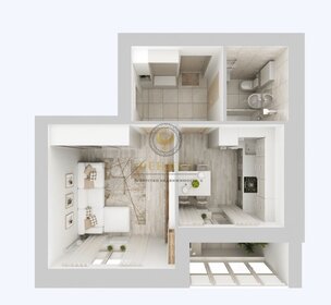 Квартира 35,1 м², 1-комнатная - изображение 1