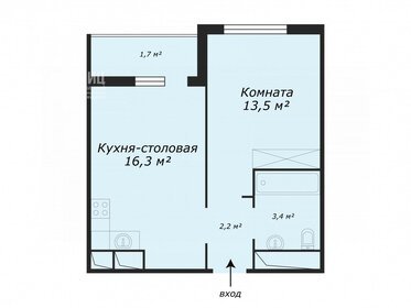 35,5 м², 1-комнатная квартира 10 372 471 ₽ - изображение 7
