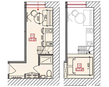 14,6 м², апартаменты-студия 4 380 000 ₽ - изображение 53