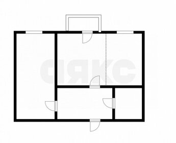 Квартира 54,9 м², 2-комнатная - изображение 1