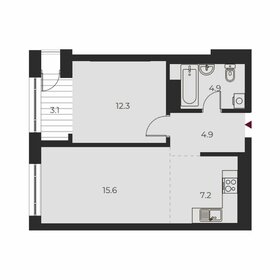 48,5 м², 2-комнатная квартира 8 800 000 ₽ - изображение 1