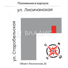 Квартира 38 м², 1-комнатная - изображение 3