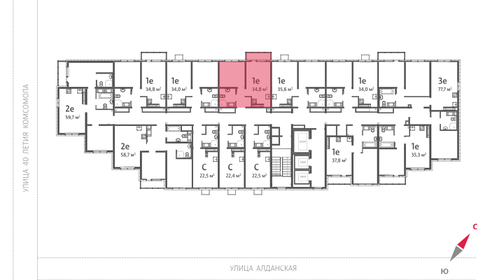 35,3 м², 1-комнатная квартира 5 462 745 ₽ - изображение 8