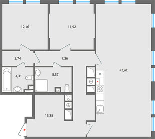 Квартира 100,8 м², 4-комнатная - изображение 1