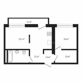 Квартира 49,3 м², 2-комнатная - изображение 1