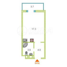 25,7 м², квартира-студия 8 000 000 ₽ - изображение 87