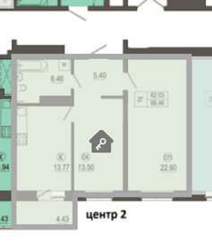 67 м², 3-комнатная квартира 7 250 000 ₽ - изображение 35