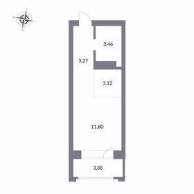 27 м², апартаменты-студия 5 025 060 ₽ - изображение 14