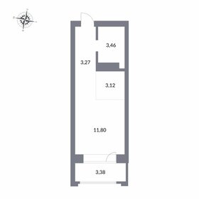 23,3 м², апартаменты-студия 4 800 000 ₽ - изображение 59