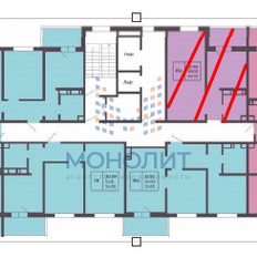 Квартира 43,1 м², 1-комнатная - изображение 1