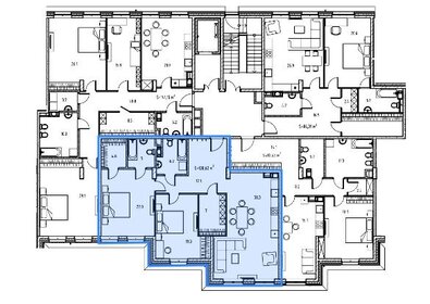 Квартира 118,9 м², 2-комнатная - изображение 2