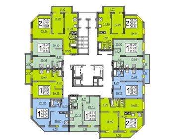 Квартира 59 м², 2-комнатная - изображение 1