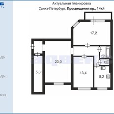 Квартира 81 м², 3-комнатная - изображение 2