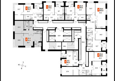 Квартира 64,9 м², 2-комнатная - изображение 1