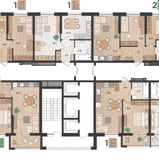 Квартира 73,1 м², 2-комнатная - изображение 2