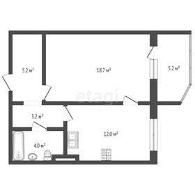 Квартира 43,1 м², 1-комнатная - изображение 1