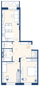 145 м², 3-комнатная квартира 19 575 000 ₽ - изображение 76