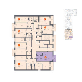 38 м², квартира-студия 4 600 000 ₽ - изображение 61