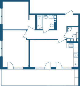 47 м², 2-комнатная квартира 39 500 000 ₽ - изображение 53