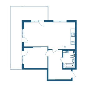 87,4 м², 2-комнатные апартаменты 30 304 148 ₽ - изображение 42