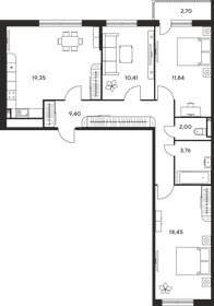 82 м², 3-комнатная квартира 9 500 000 ₽ - изображение 28