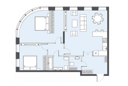 Квартира 81,9 м², 3-комнатная - изображение 2