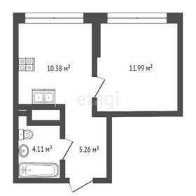 Квартира 31,5 м², 1-комнатная - изображение 1