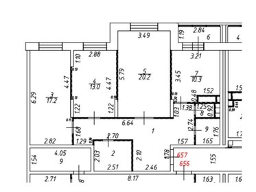 82,5 м², 3-комнатная квартира 11 550 000 ₽ - изображение 23