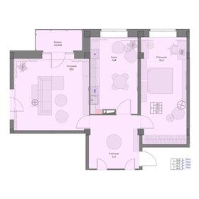 85 м², 2-комнатная квартира 12 650 000 ₽ - изображение 29