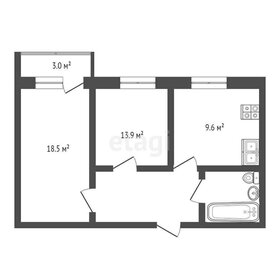 55,4 м², 2-комнатная квартира 6 250 000 ₽ - изображение 49