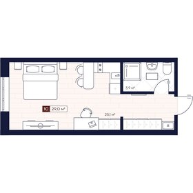 36,9 м², 1-комнатная квартира 7 500 000 ₽ - изображение 24