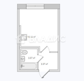 Квартира 23 м², студия - изображение 1