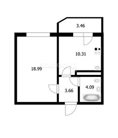 Квартира 36,9 м², 1-комнатная - изображение 1