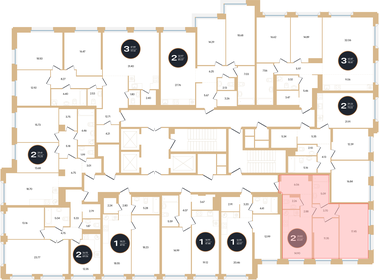 64,4 м², 2-комнатная квартира 16 043 070 ₽ - изображение 11