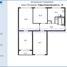 Квартира 77,7 м², 4-комнатная - изображение 2