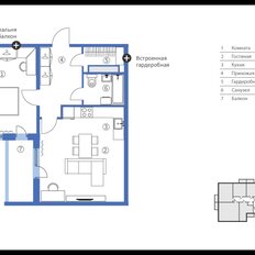 Квартира 62,5 м², 2-комнатная - изображение 3