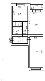 Квартира 50 м², 2-комнатная - изображение 1