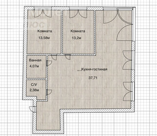 Квартира 88 м², 3-комнатная - изображение 4