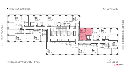 34,9 м², 1-комнатная квартира 13 998 215 ₽ - изображение 43