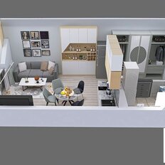 Квартира 33,8 м², студия - изображение 4