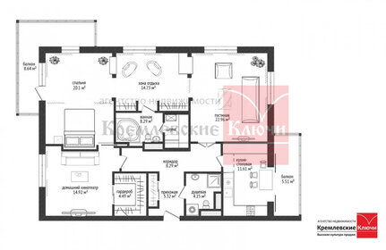 110 м², 3-комнатная квартира 45 000 000 ₽ - изображение 2