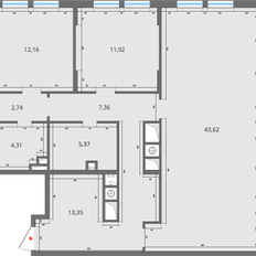 Квартира 100,8 м², 4-комнатная - изображение 4