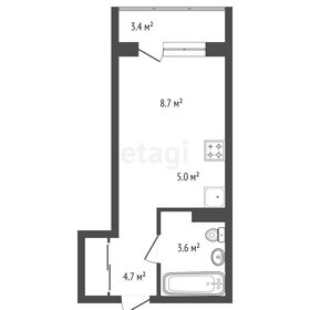 Квартира 23,9 м², студия - изображение 2