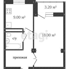 Квартира 24,2 м², студия - изображение 2