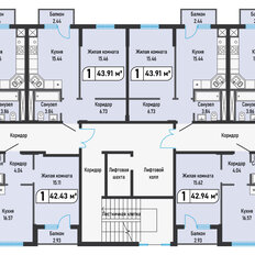 Квартира 61,6 м², 2-комнатная - изображение 2