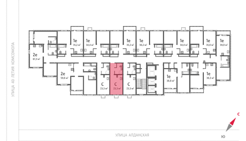 26 м², квартира-студия 3 900 000 ₽ - изображение 8