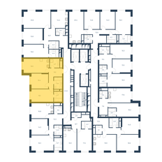 Квартира 72 м², 2-комнатная - изображение 3