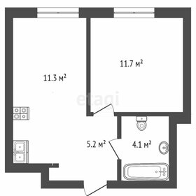 32,3 м², 1-комнатная квартира 5 600 000 ₽ - изображение 58