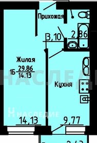 31 м², 1-комнатная квартира 2 263 000 ₽ - изображение 38