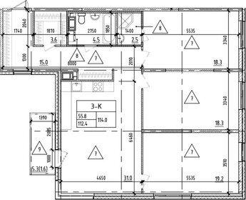 128,7 м², 3-комнатная квартира 37 110 000 ₽ - изображение 21